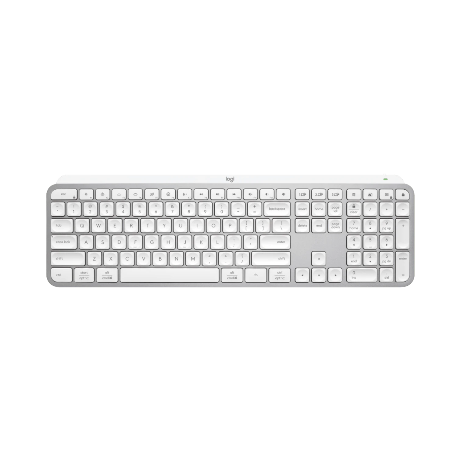 Logitech MX Keys S Wireless Keyboard (Pale Gray) — Being Shipped