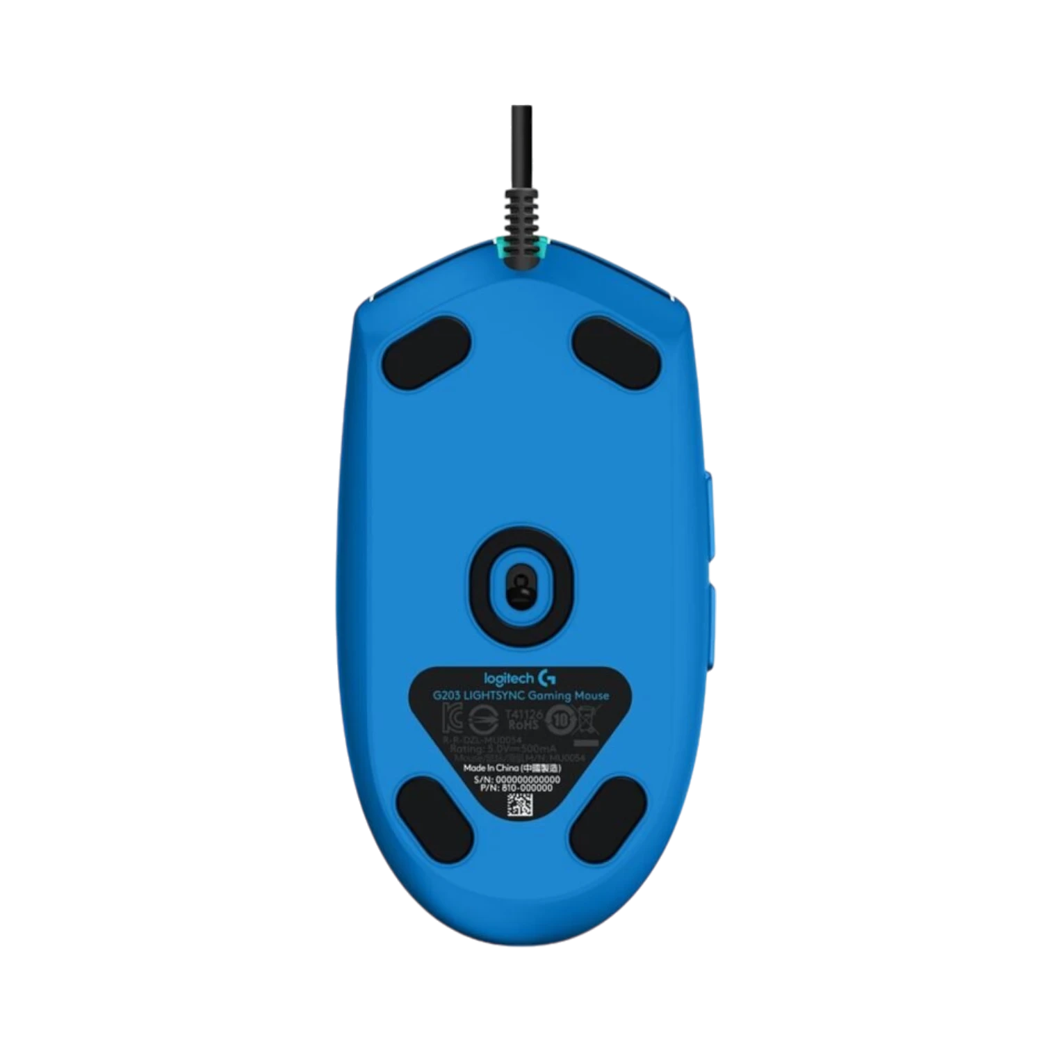 Logitech G203 Lightsync Wired Gaming Mouse (Blue) — Being Shipped