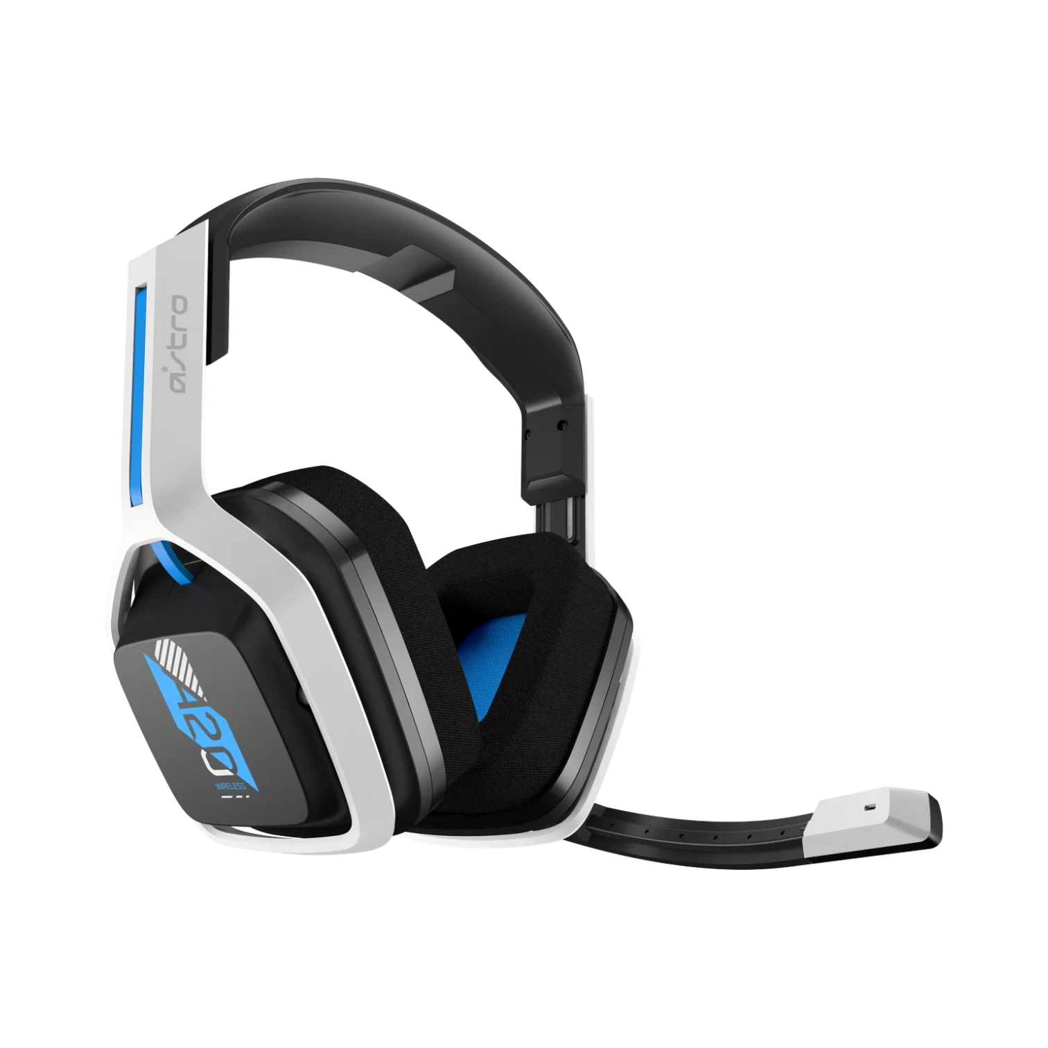 ASTRO Gaming A20 Wireless Gaming Headset for PlayStation 4 & 5 (Black/White/Blue) — Being Shipped