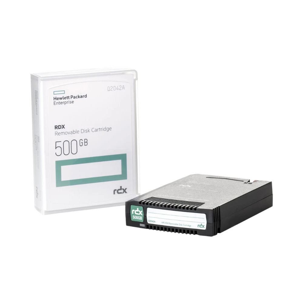 HPE RDX 500GB Removable Disk Cartridge — Being Shipped