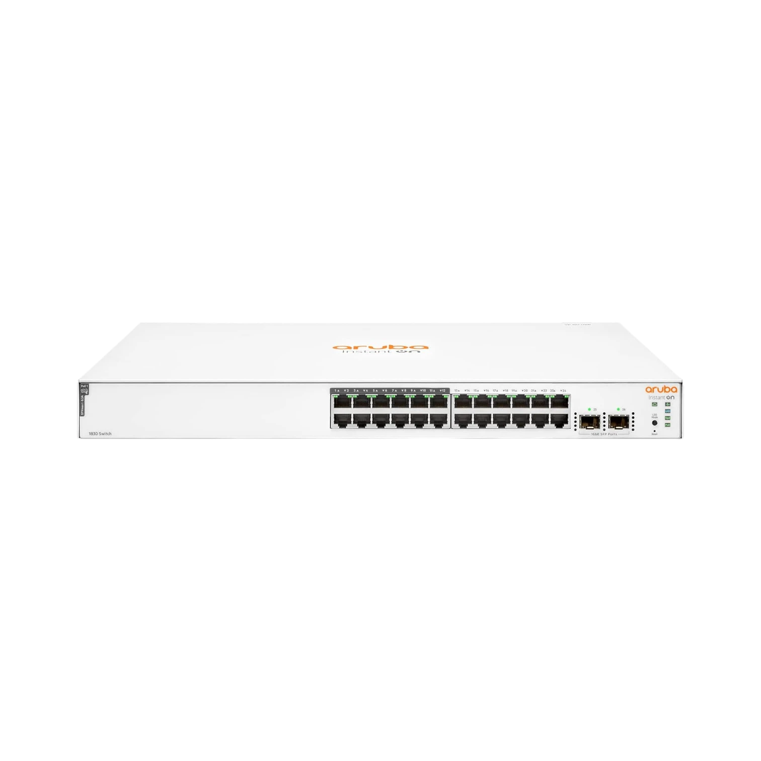 Aruba Instant On 1830 24 Port Gb Smart-Managed PoE Switch with SFP — Being Shipped