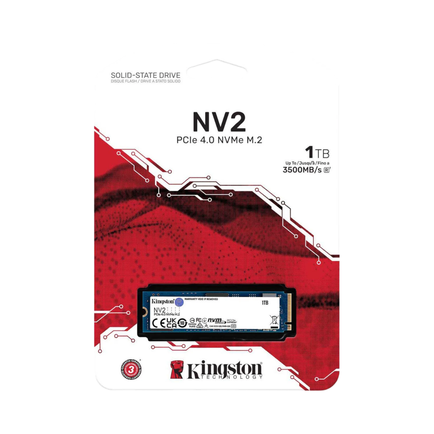 Kingston 1TB NV2 M.2 PCIe 4.0 NVMe SSD — Being Shipped