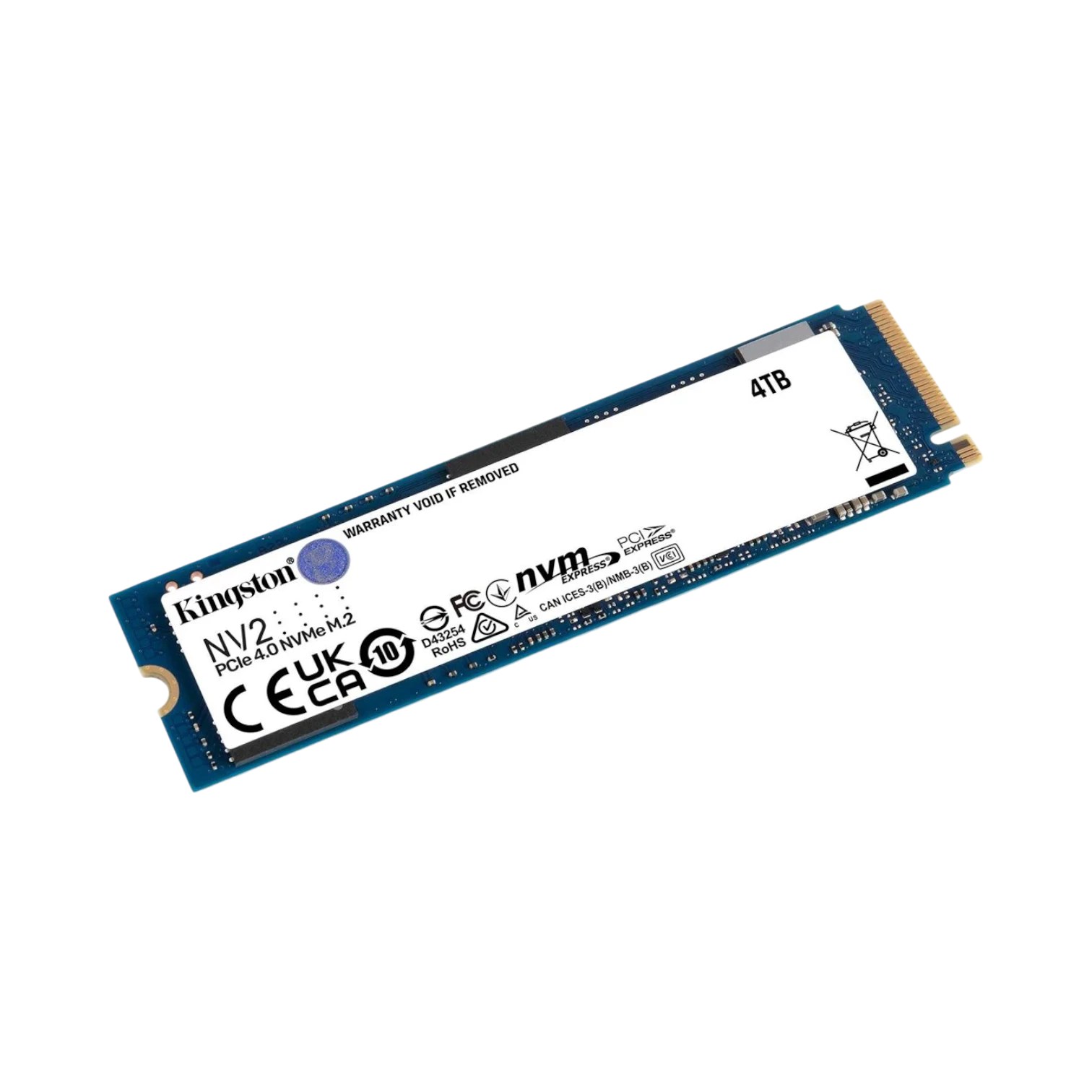 Kingston NV2 4TB M.2 2280 PCIe 4.0 NVMe SSD — Being Shipped