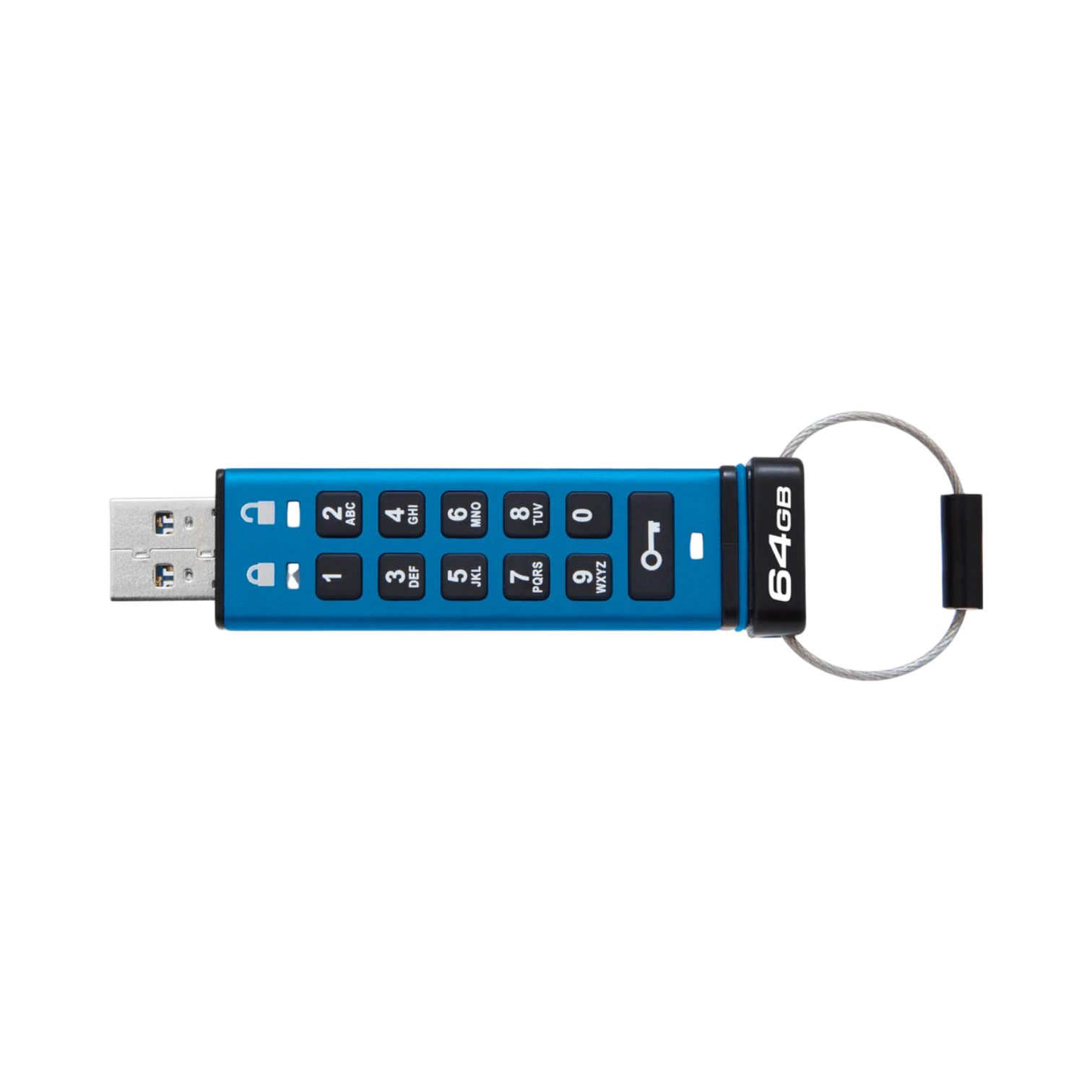 Kingston IronKey Keypad 200 USB-A 3.2 Gen 1 64GB Flash Drive — Being Shipped