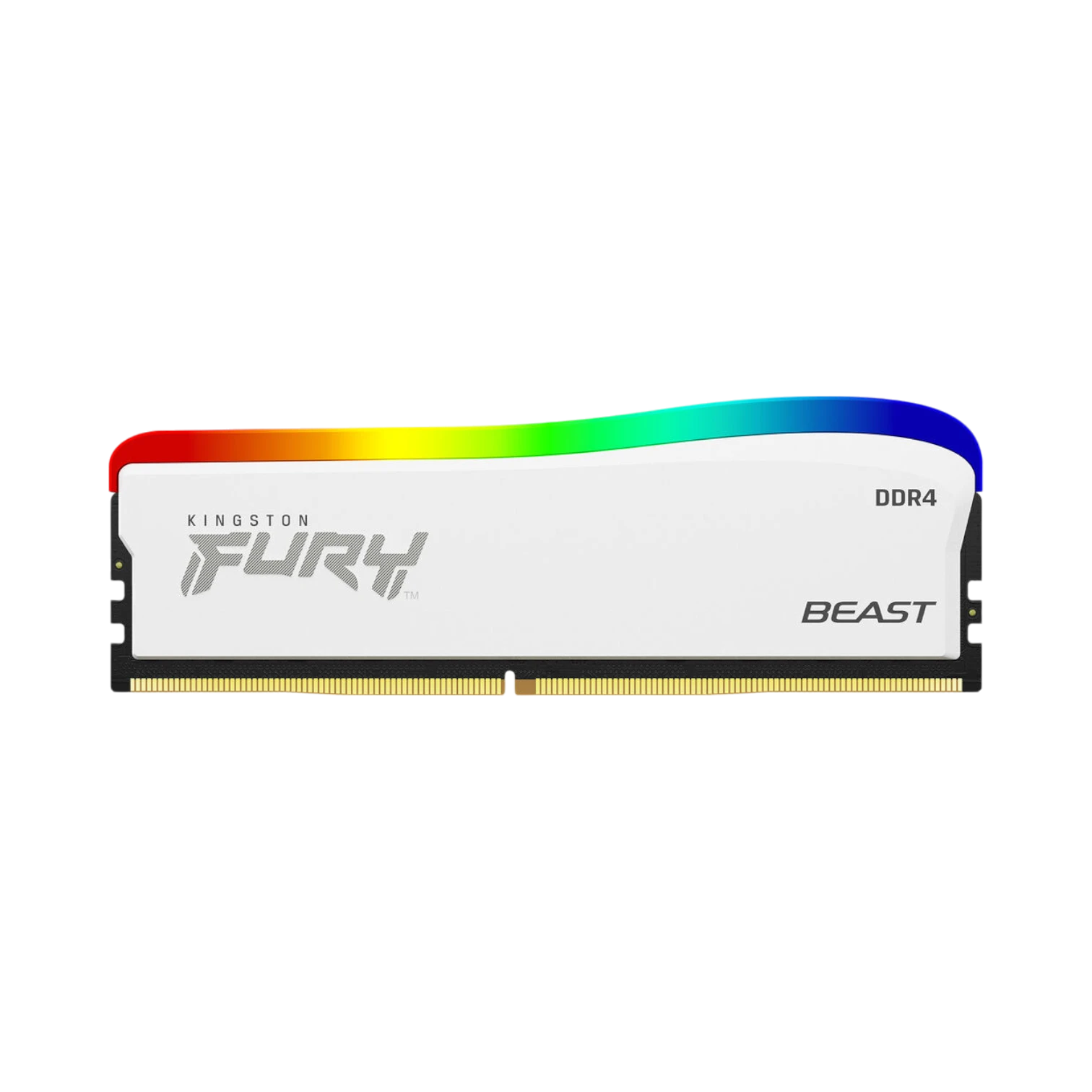 Kingston FURY Beast 8GB DDR4 RGB Special Edition Memory (White) — Being Shipped