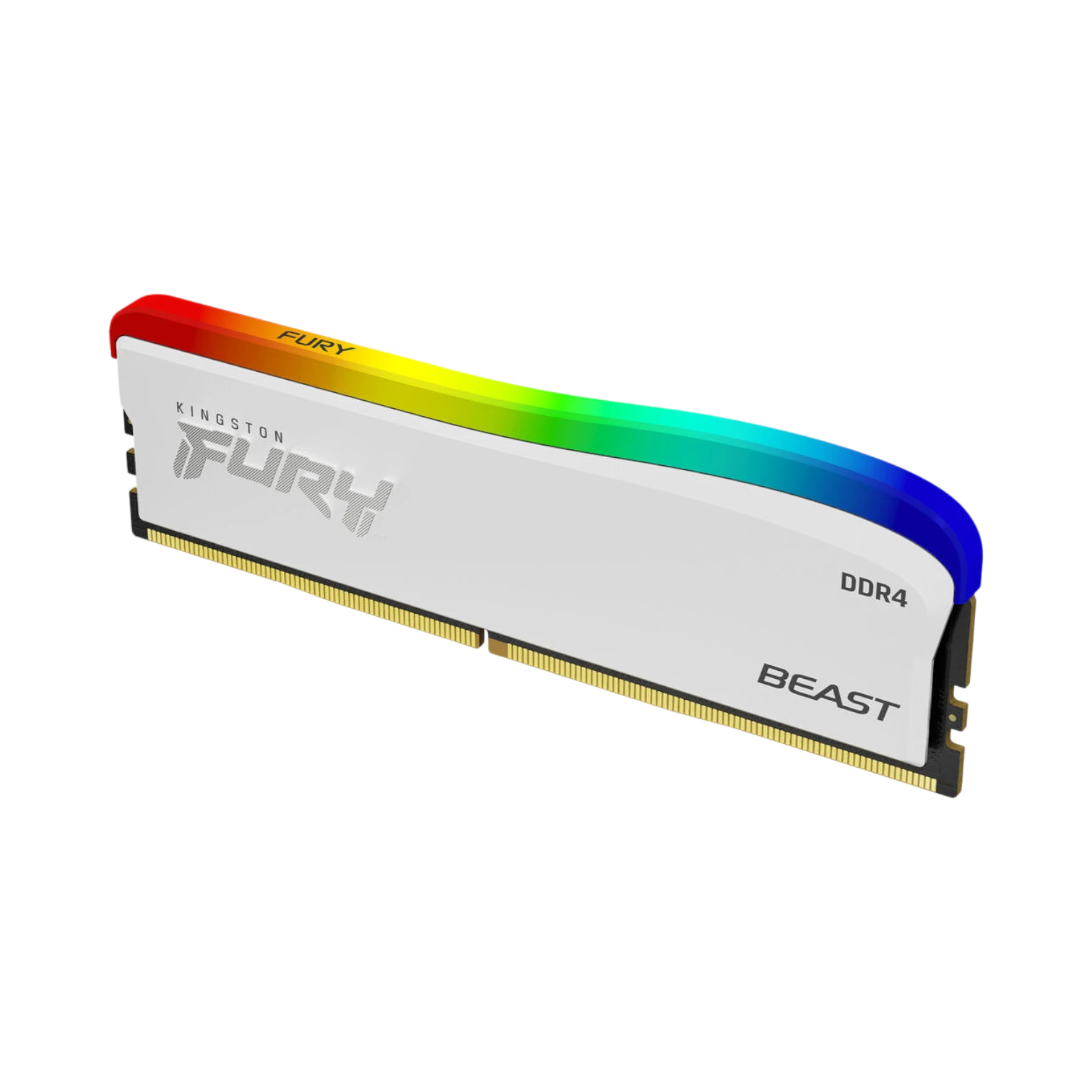 Kingston FURY Beast 8GB DDR4 RGB Special Edition Memory (White) — Being Shipped