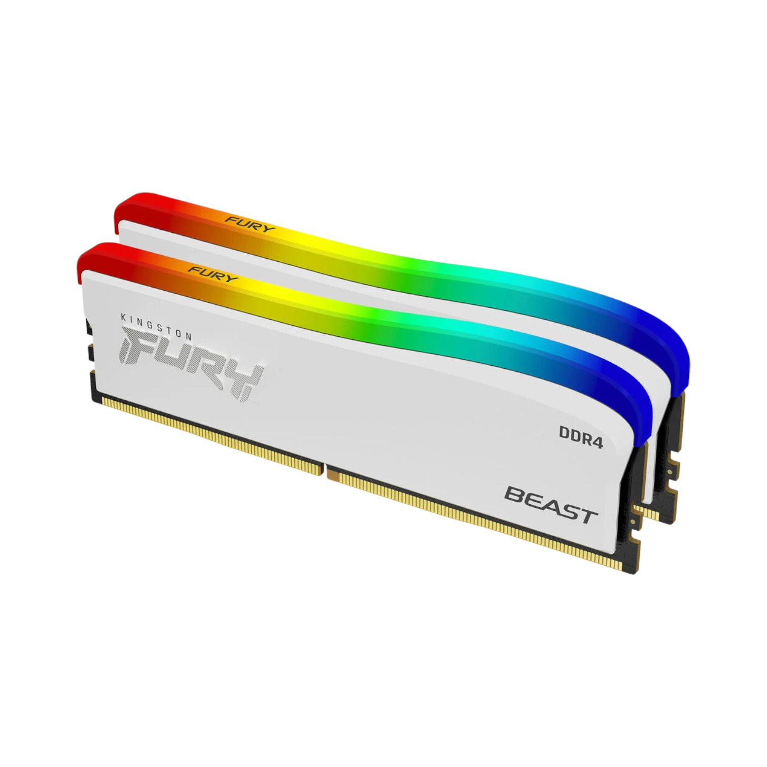 Kingston FURY Beast 16GB DDR4 RGB Special Edition Memory (White, 2 x 8GB) — Being Shipped