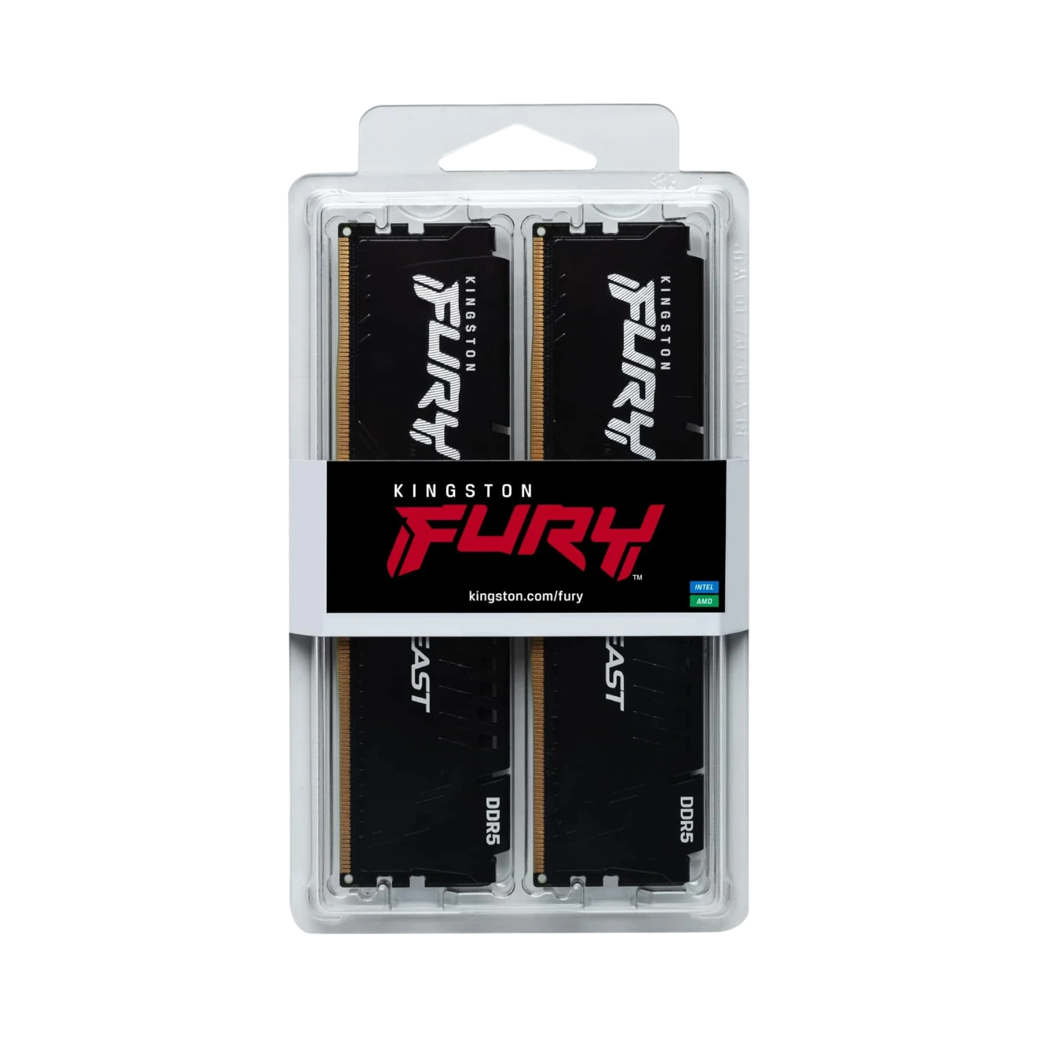 Kingston FURY Beast 64GB DDR5 4800MHz 288-Pin Memory (Kit of 2) — Being Shipped