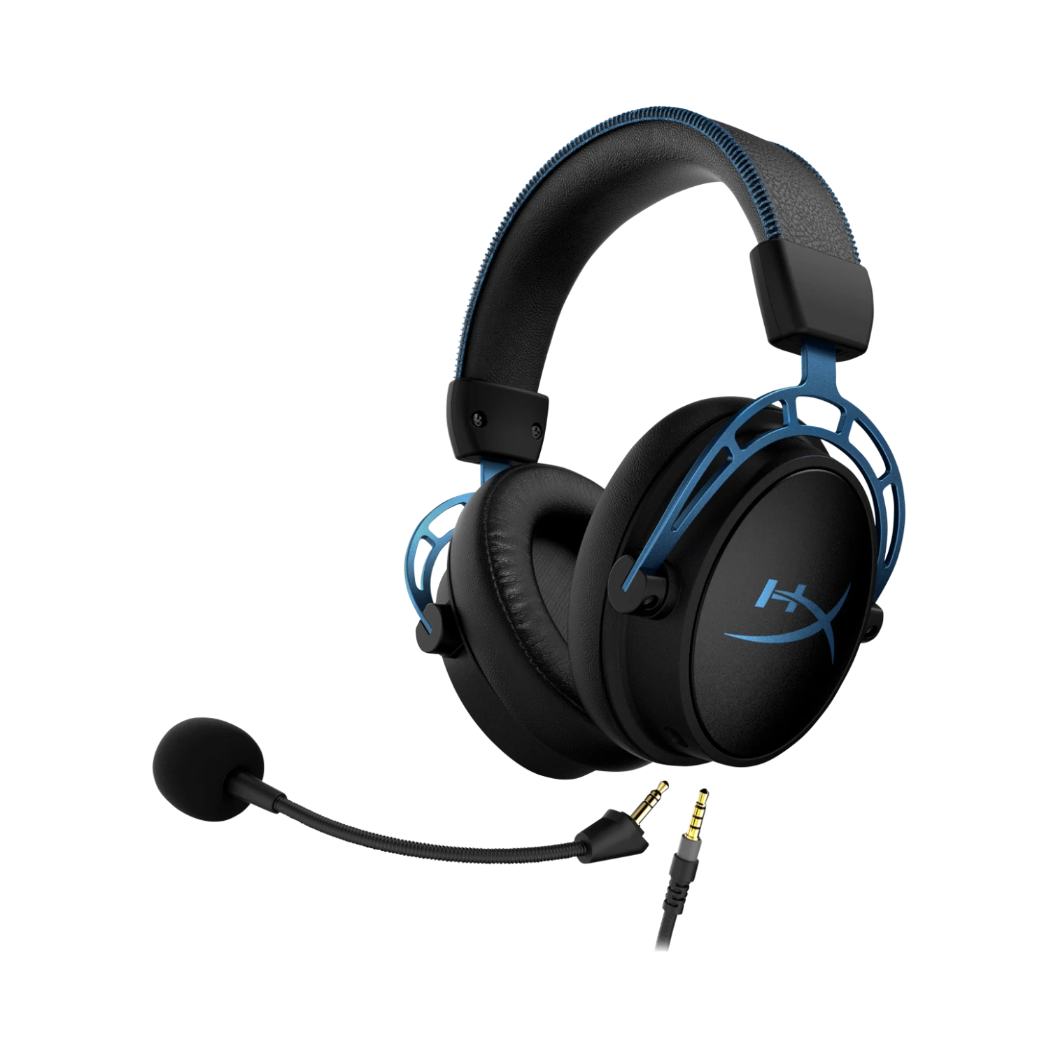 HyperX Cloud Alpha S Wired Gaming Headset (Black & Blue) — Being Shipped