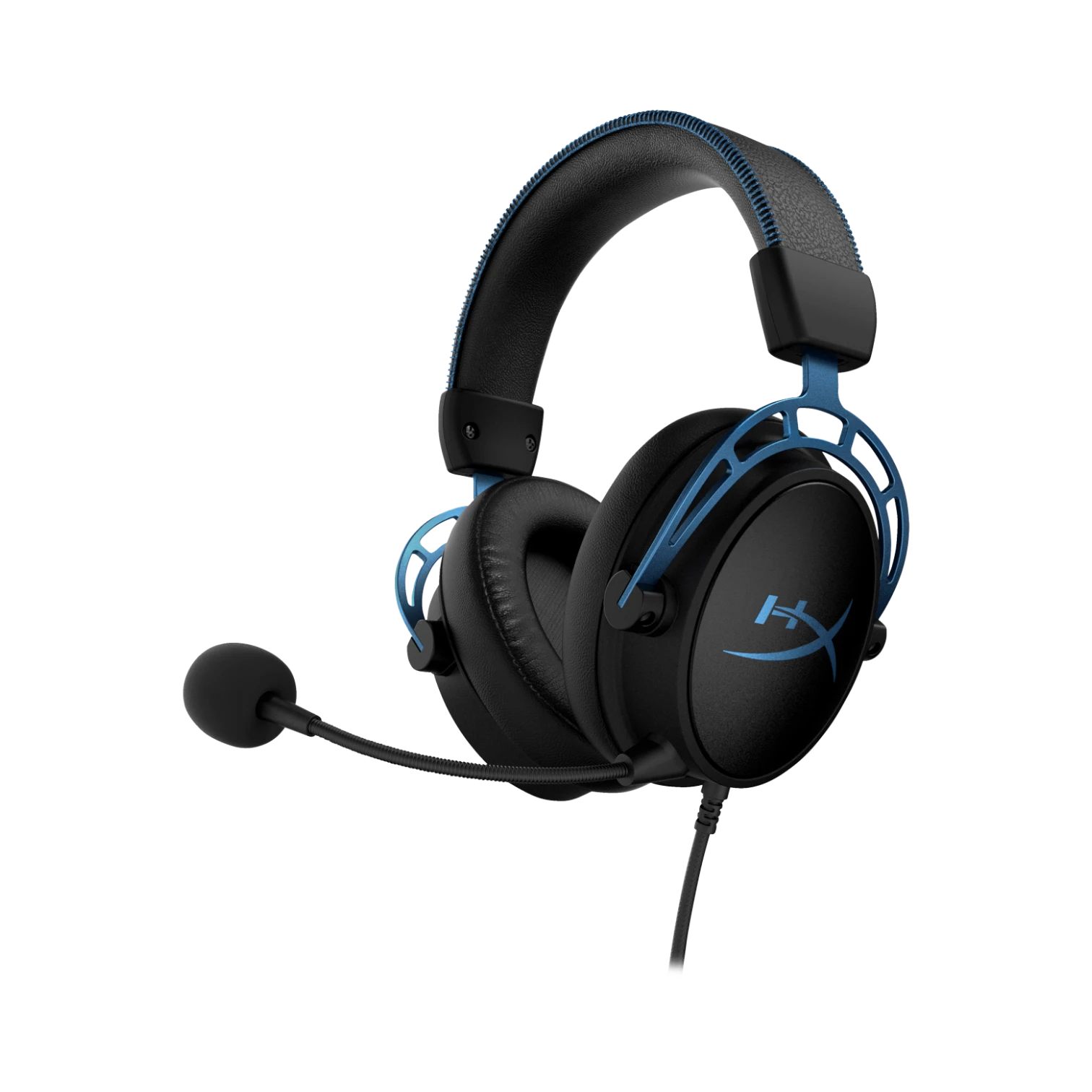 HyperX Cloud Alpha S Wired Gaming Headset (Black & Blue) — Being Shipped