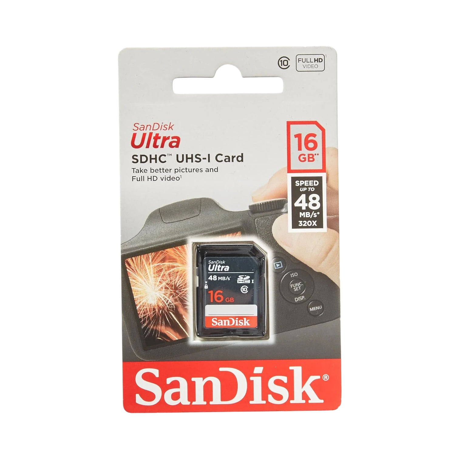 SanDisk Ultra 16GB SDHC Memory Card UHS-I Class 10 — Being Shipped