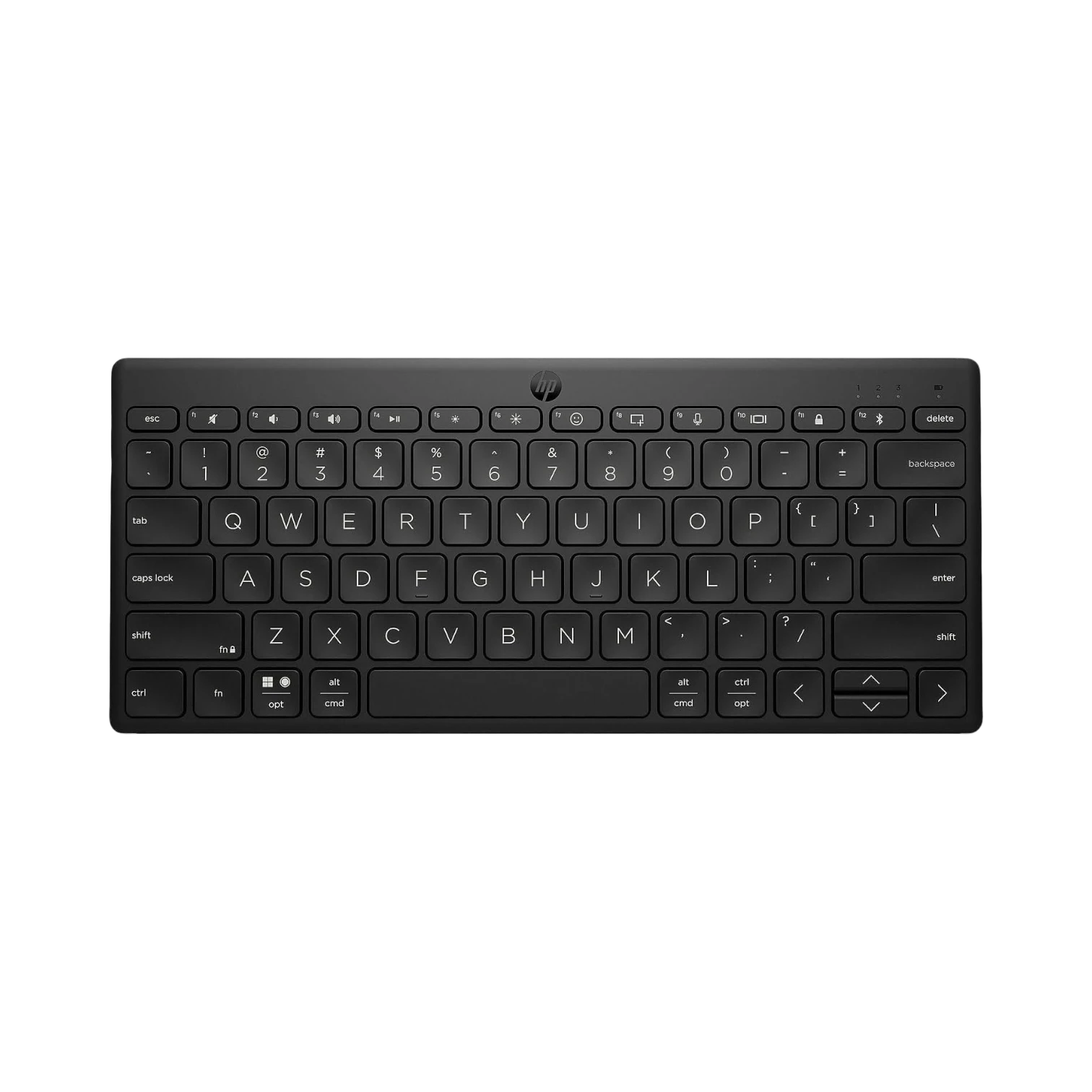 HP 350 Wireless Compact Multi-Device Bluetooth Keyboard (Black) — Being Shipped