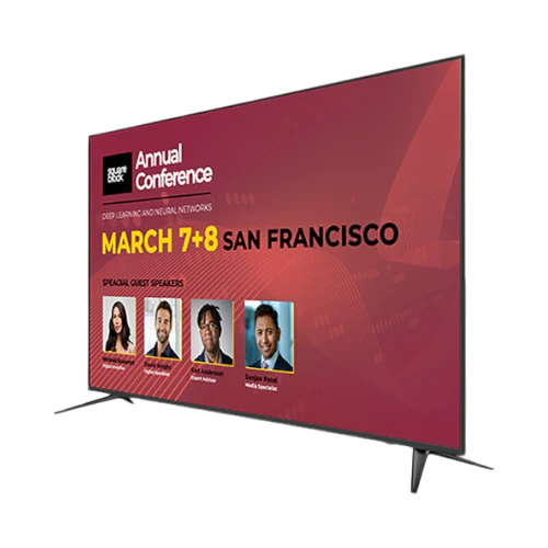 Sharp AQUOS 86" 4K HDR Commercial Display — Being Shipped