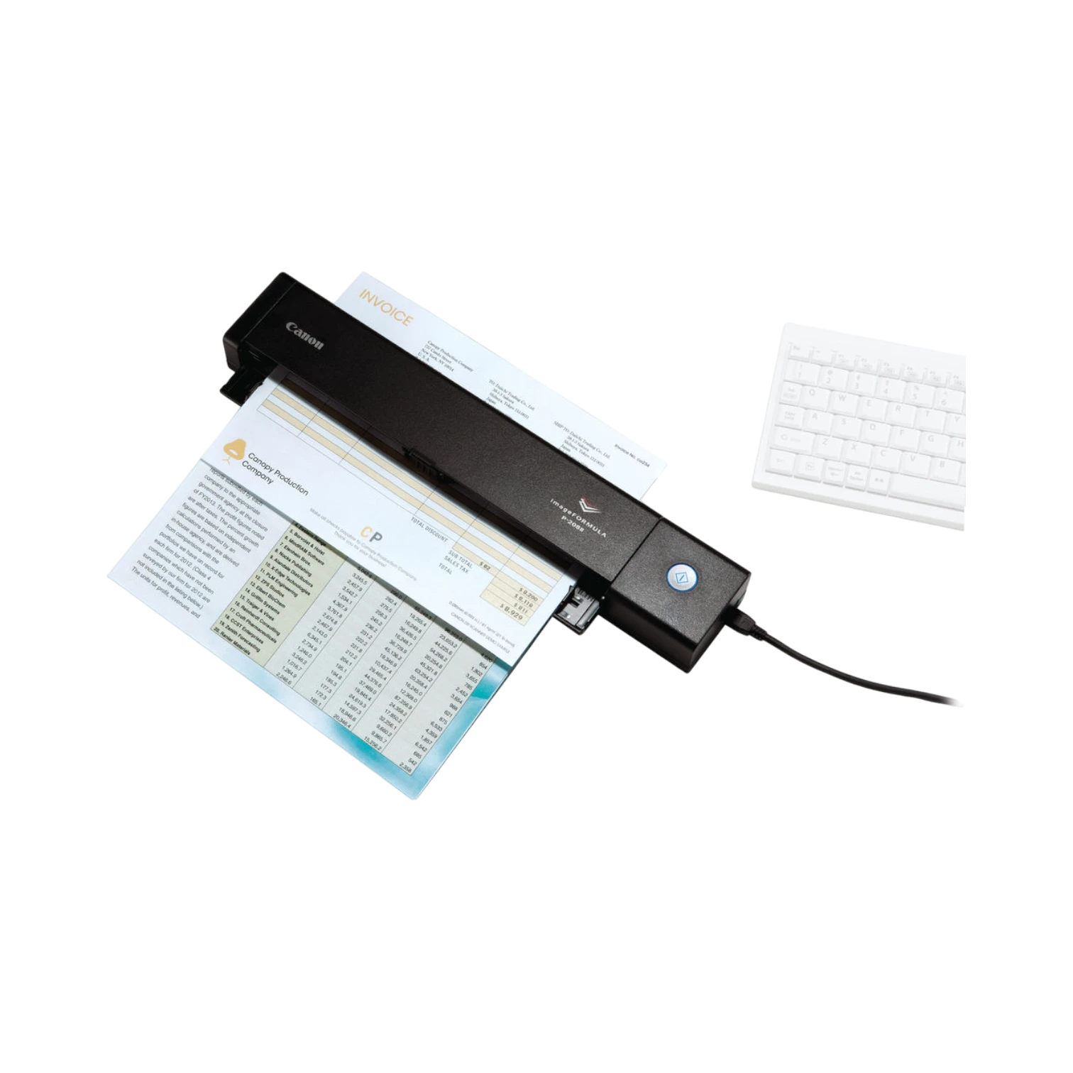 Canon imageFORMULA P-208II Scan-tini Personal Document Scanner — Being Shipped