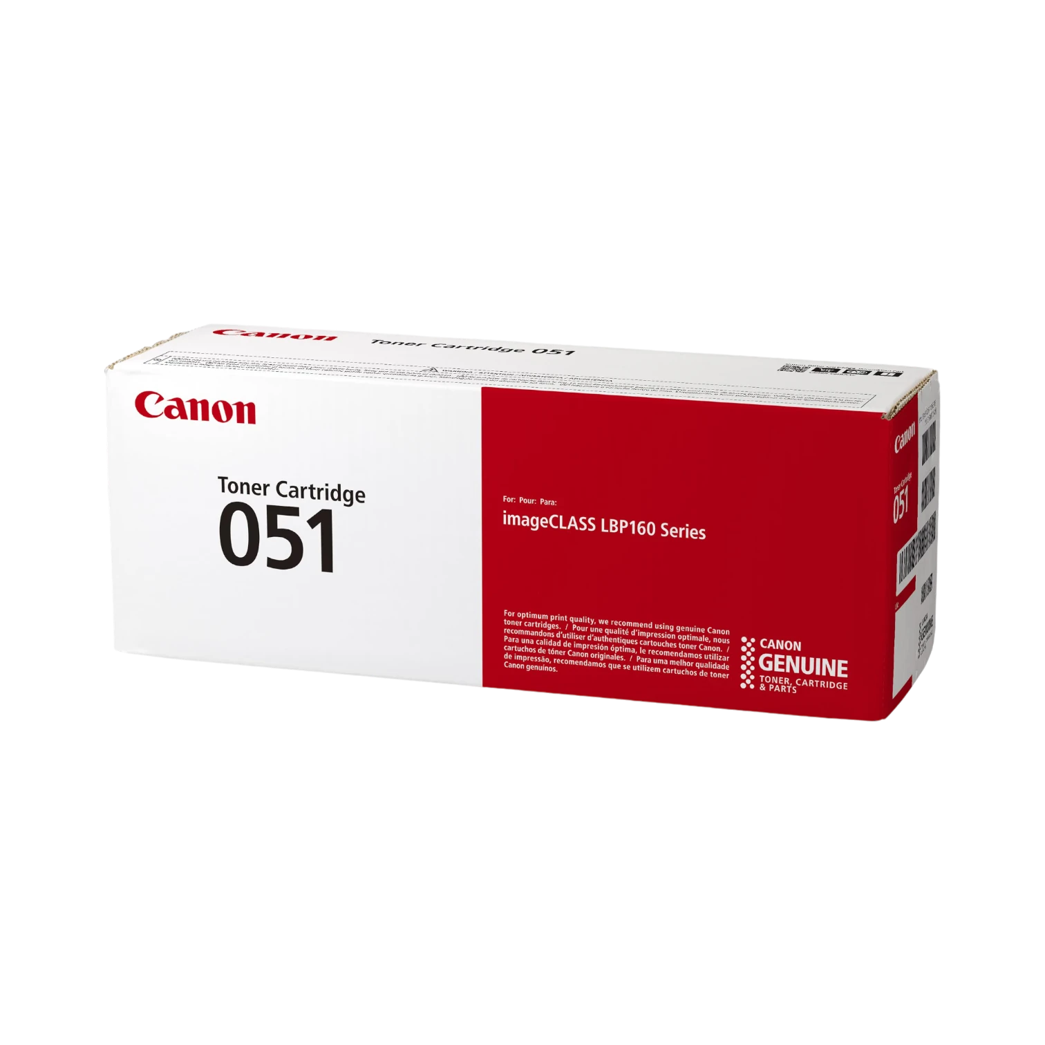 Canon 051 Black Toner Cartridge for imageCLASS Printers — Being Shipped