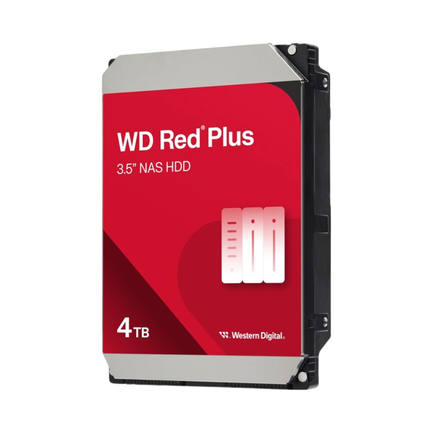 Western Digital Red Plus 4TB 3.5" NAS Internal Hard Drive — Being Shipped