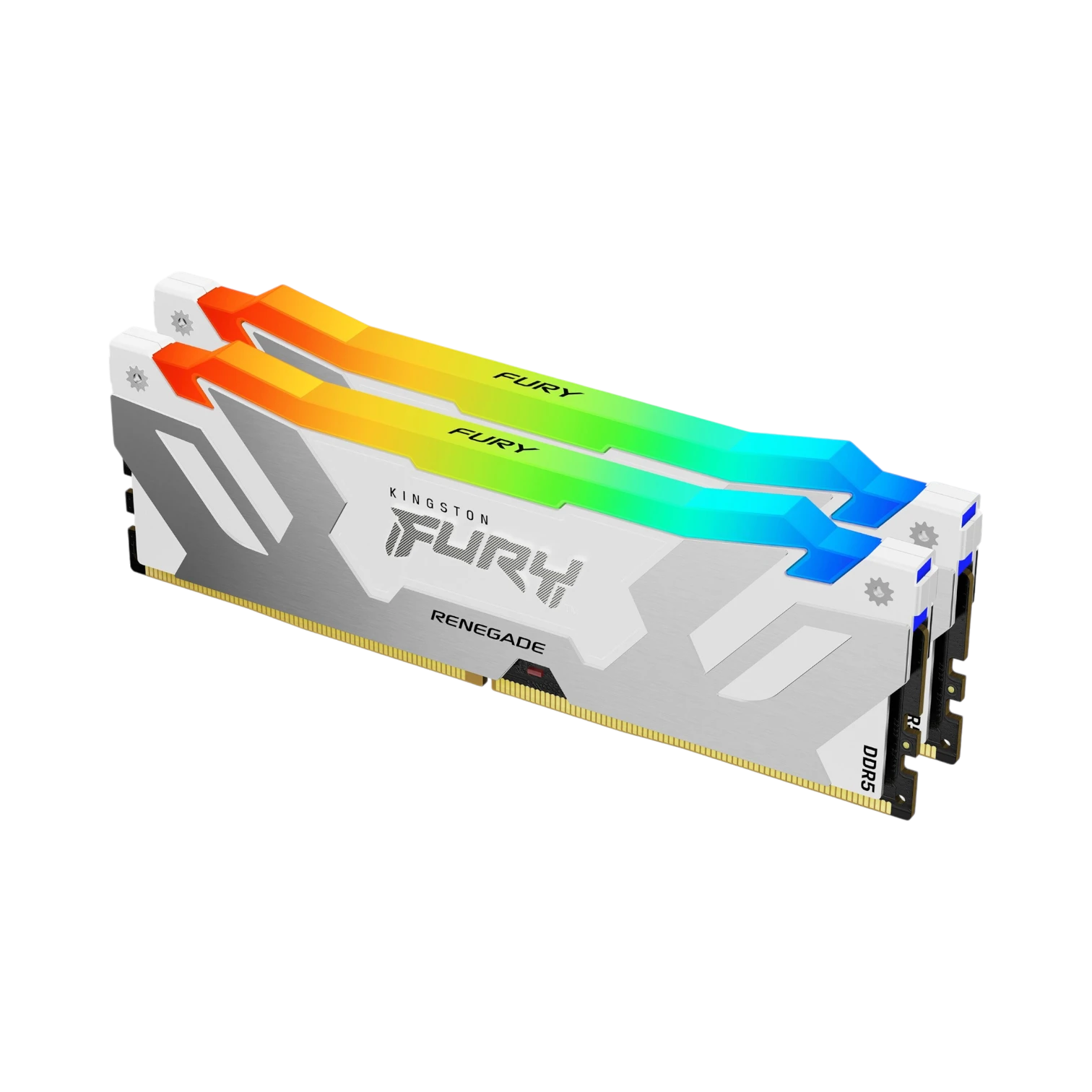 Kingston FURY Renegade Silver/White 32GB DDR5 7200MT/s RGB Memory Kit (2 x 16GB) — Being Shipped