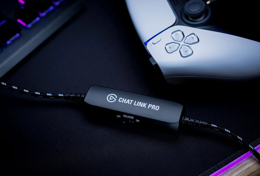 Elgato Chat Link Pro Audio Adapter for PS5, PS4, Nintendo Switch — Being Shipped