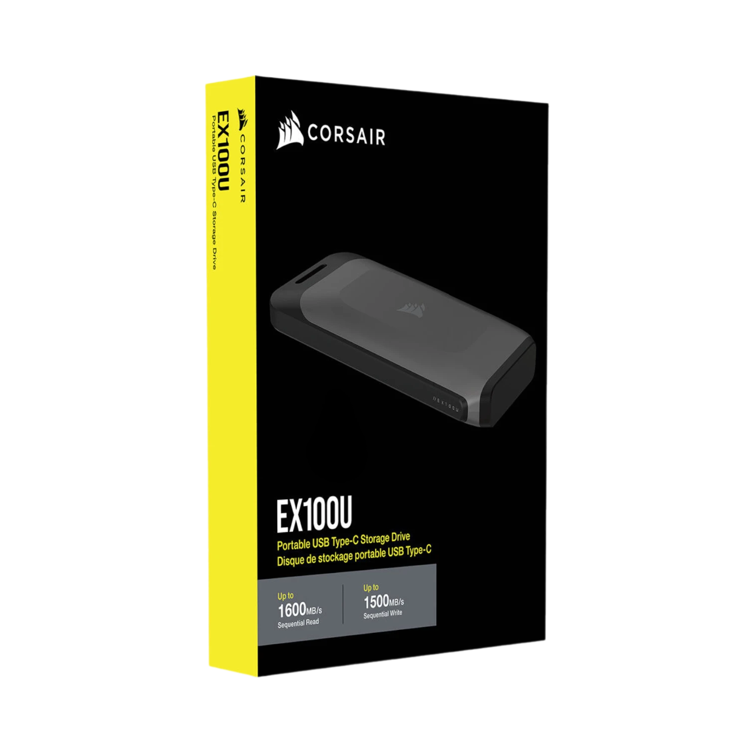 CORSAIR EX100U 4TB Portable USB-C Solid State Drive — Being Shipped