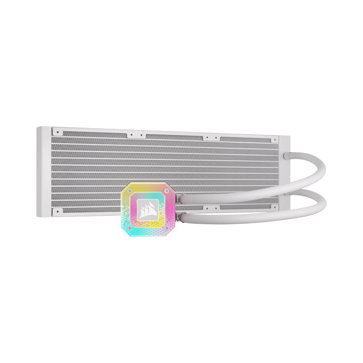 CORSAIR iCUE H150i ELITE CAPELLIX XT RGB Liquid CPU Cooler (White) — Being Shipped