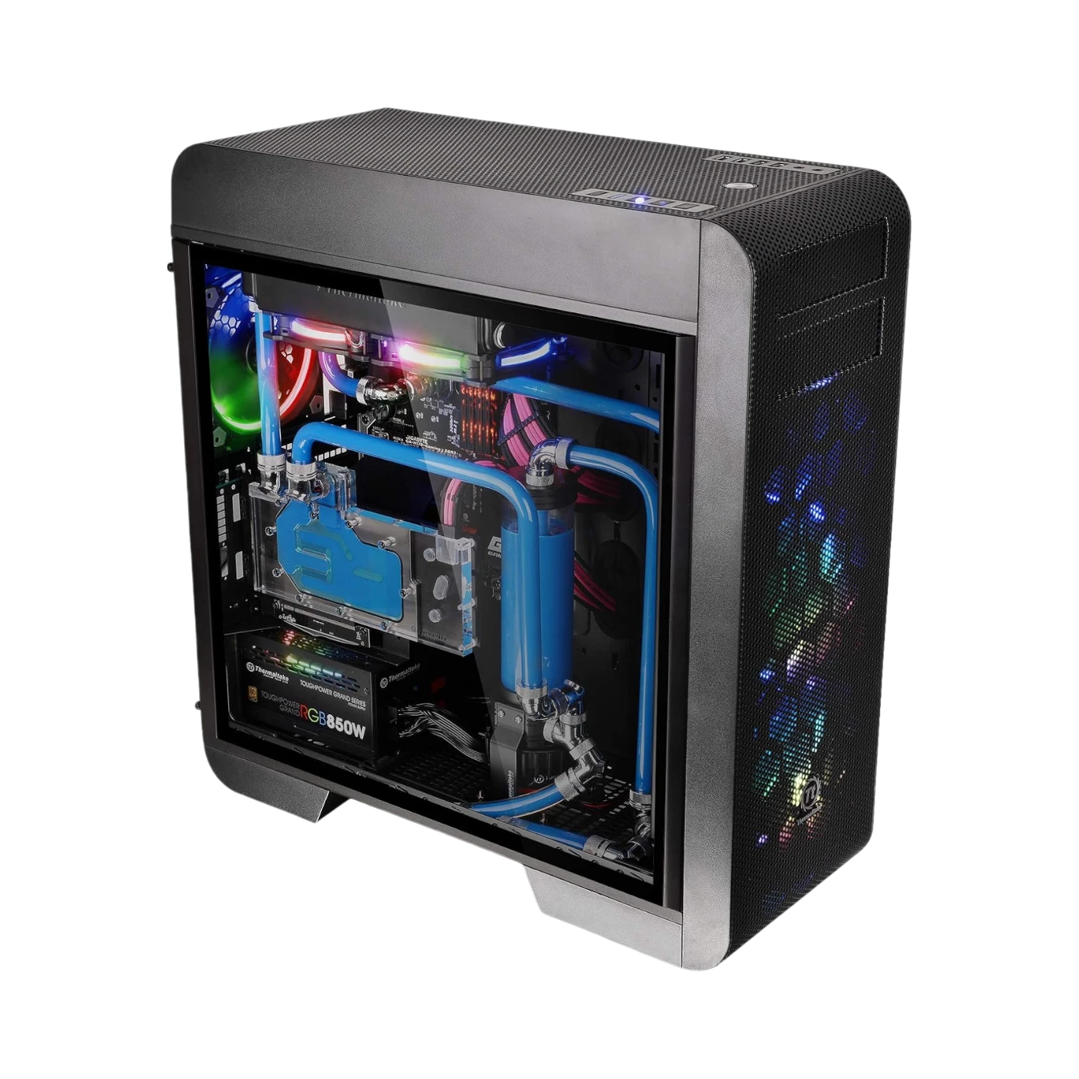 Thermaltake Core V71 Tempered Glass Full-Tower Chassis (Black) — Being Shipped