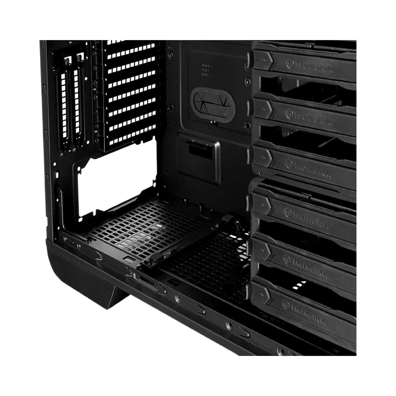 Thermaltake Core V71 Tempered Glass Full-Tower Chassis (Black) — Being Shipped