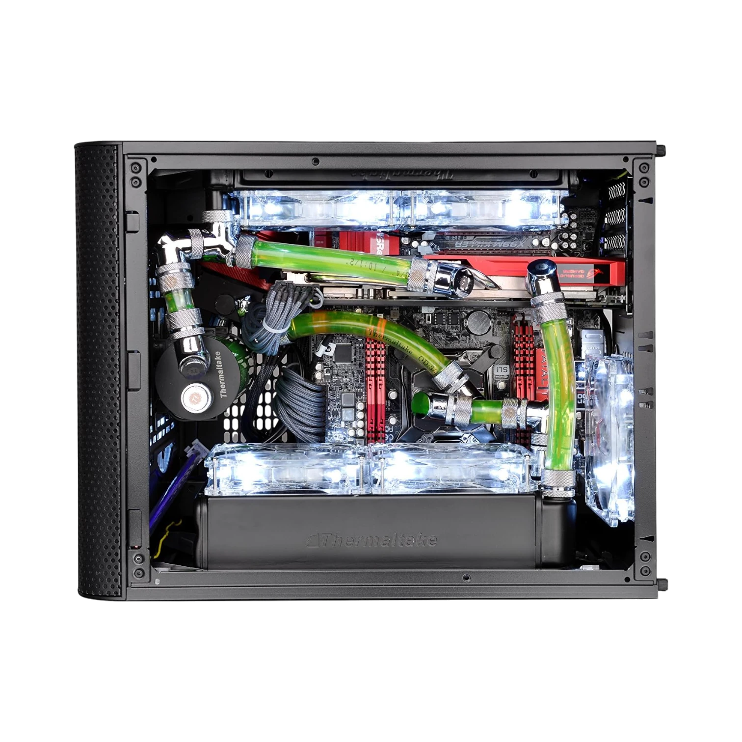 Thermaltake Core V21 Micro Chassis (Black) — Being Shipped