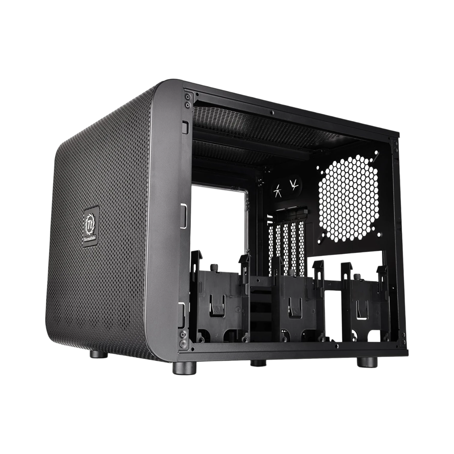 Thermaltake Core V21 Micro Chassis (Black) — Being Shipped