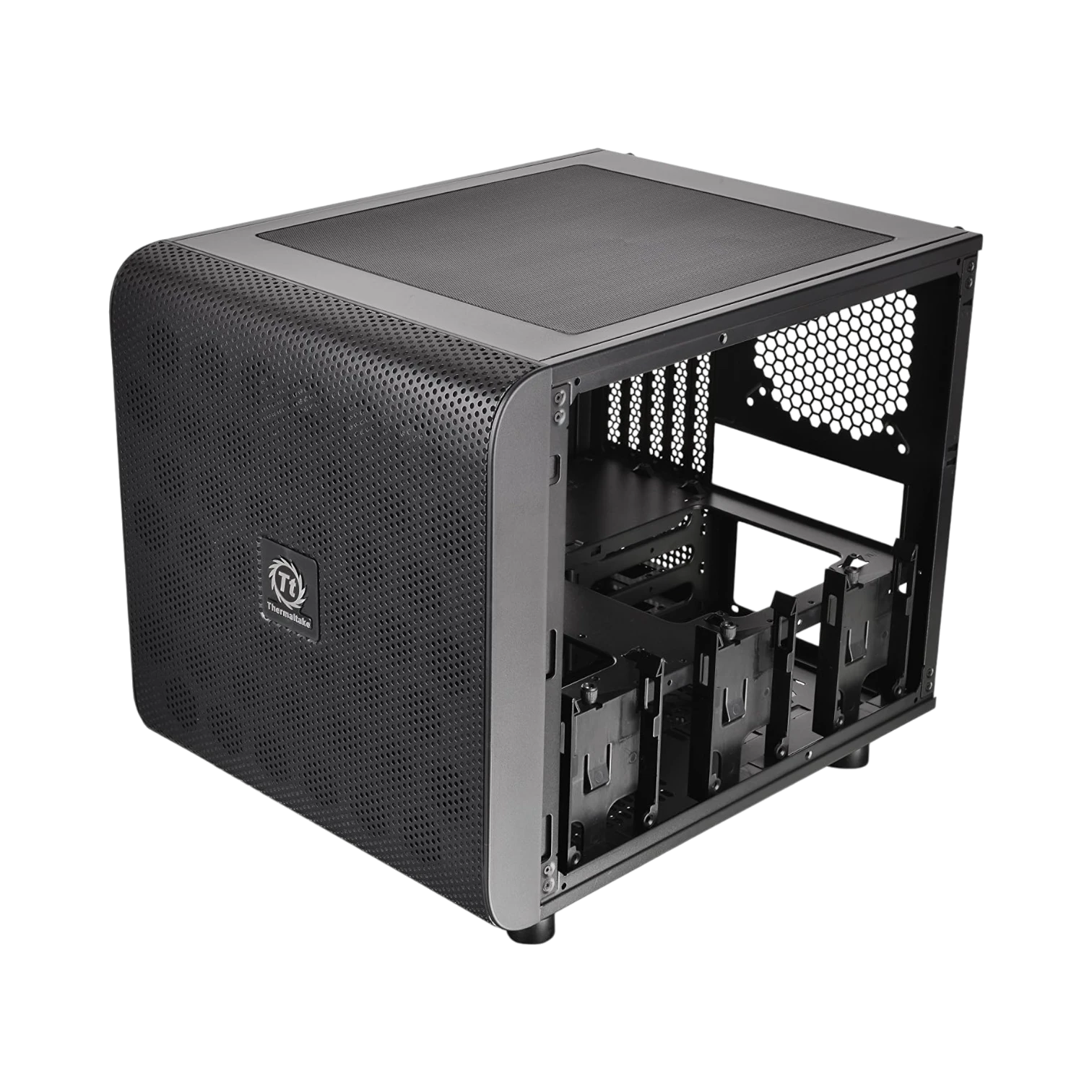 Thermaltake Core V21 Micro Chassis (Black) — Being Shipped