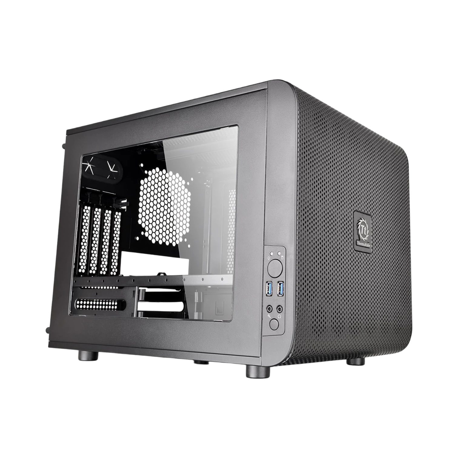 Thermaltake Core V21 Micro Chassis (Black) — Being Shipped