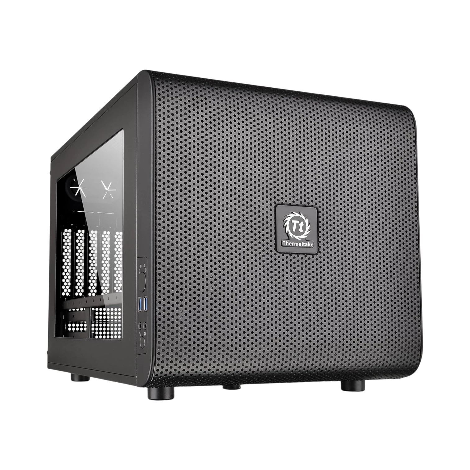 Thermaltake Core V21 Micro Chassis (Black) — Being Shipped