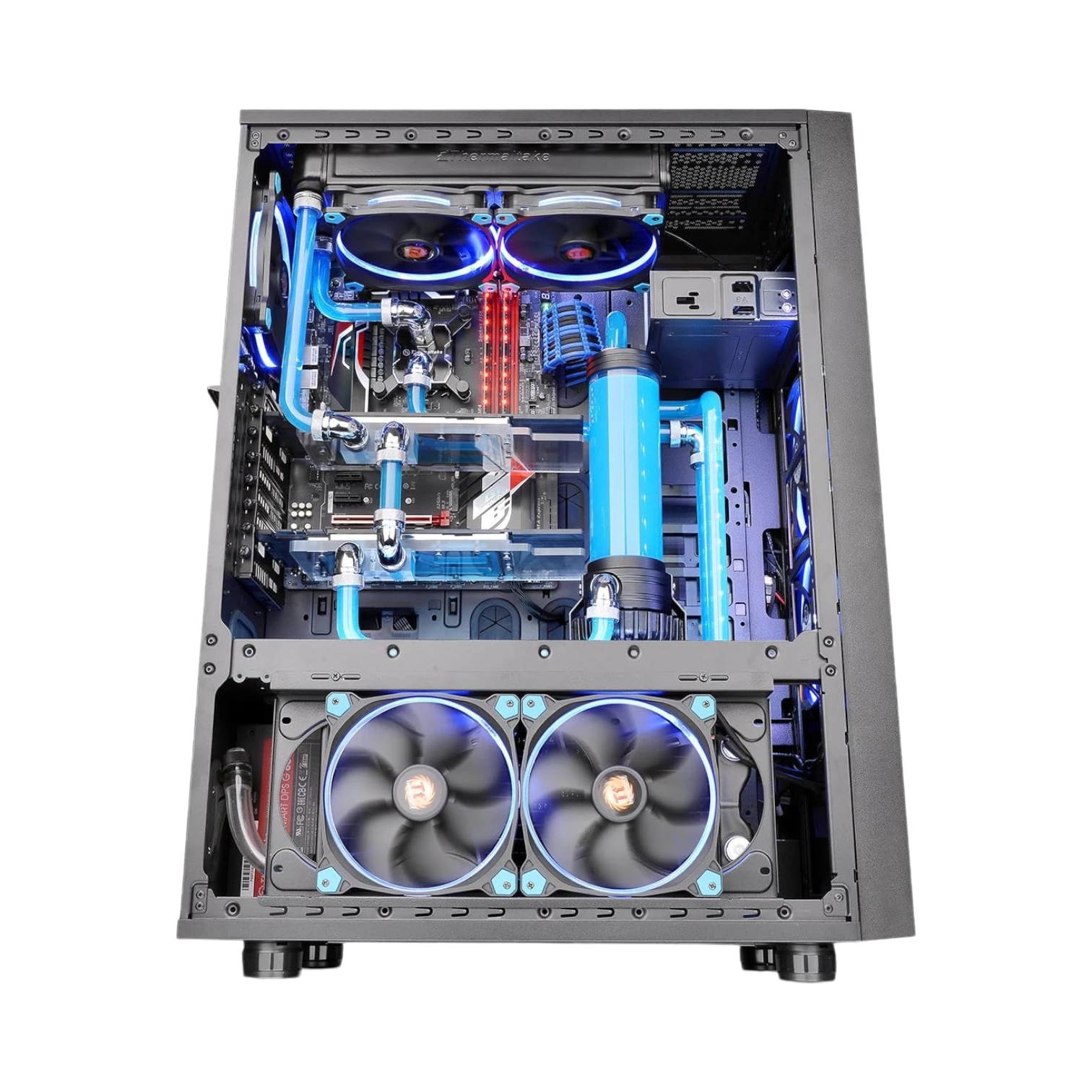 Thermaltake Core X71 Tempered Glass Full-Tower Case (Black) — Being Shipped