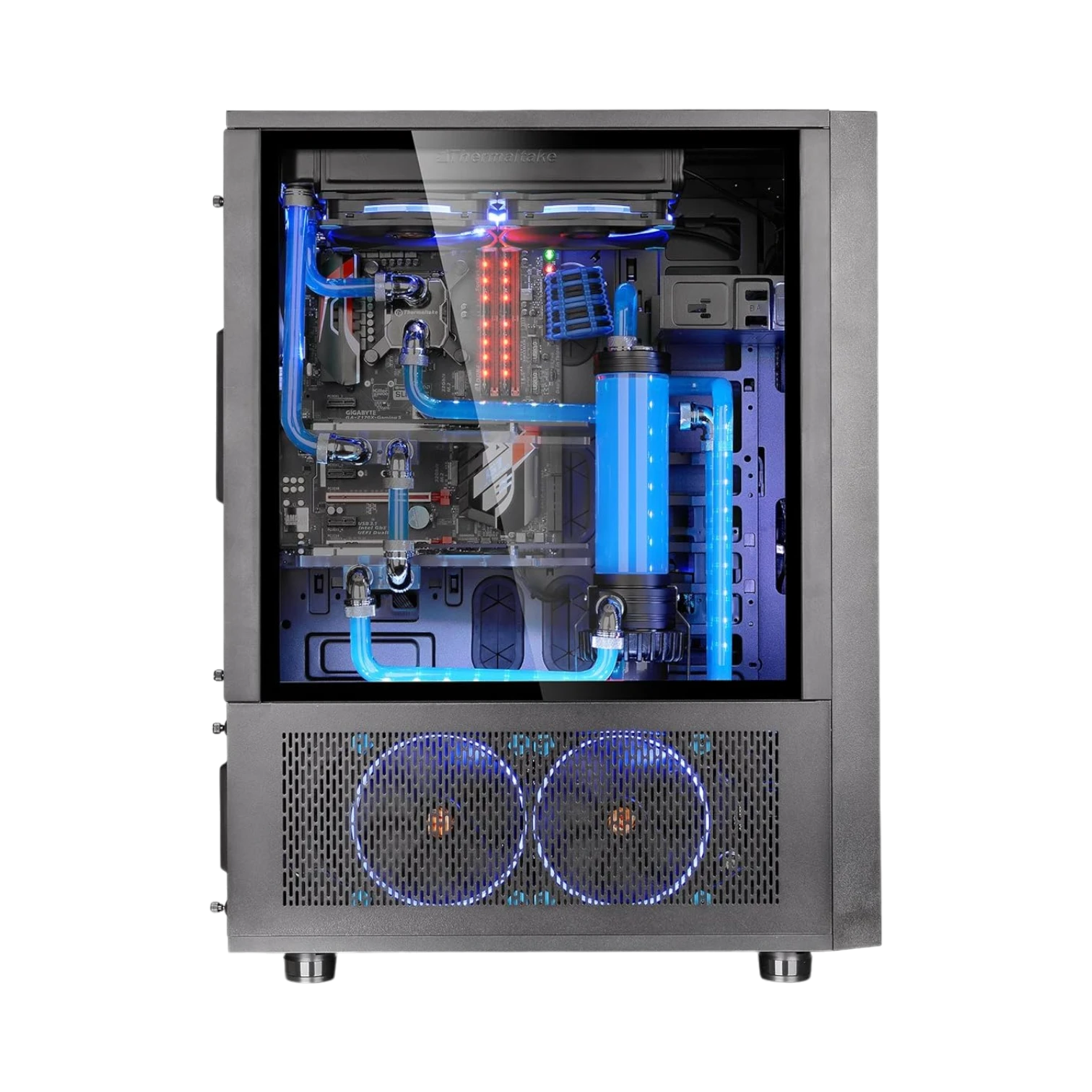 Thermaltake Core X71 Tempered Glass Full-Tower Case (Black) — Being Shipped