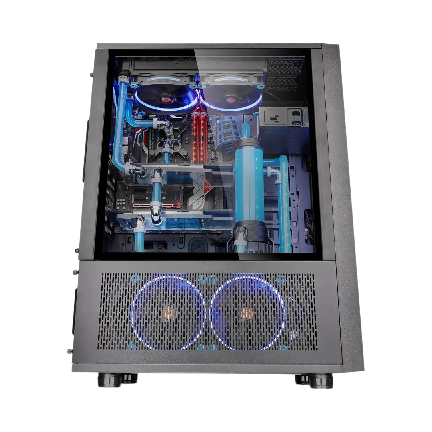 Thermaltake Core X71 Tempered Glass Full-Tower Case (Black) — Being Shipped