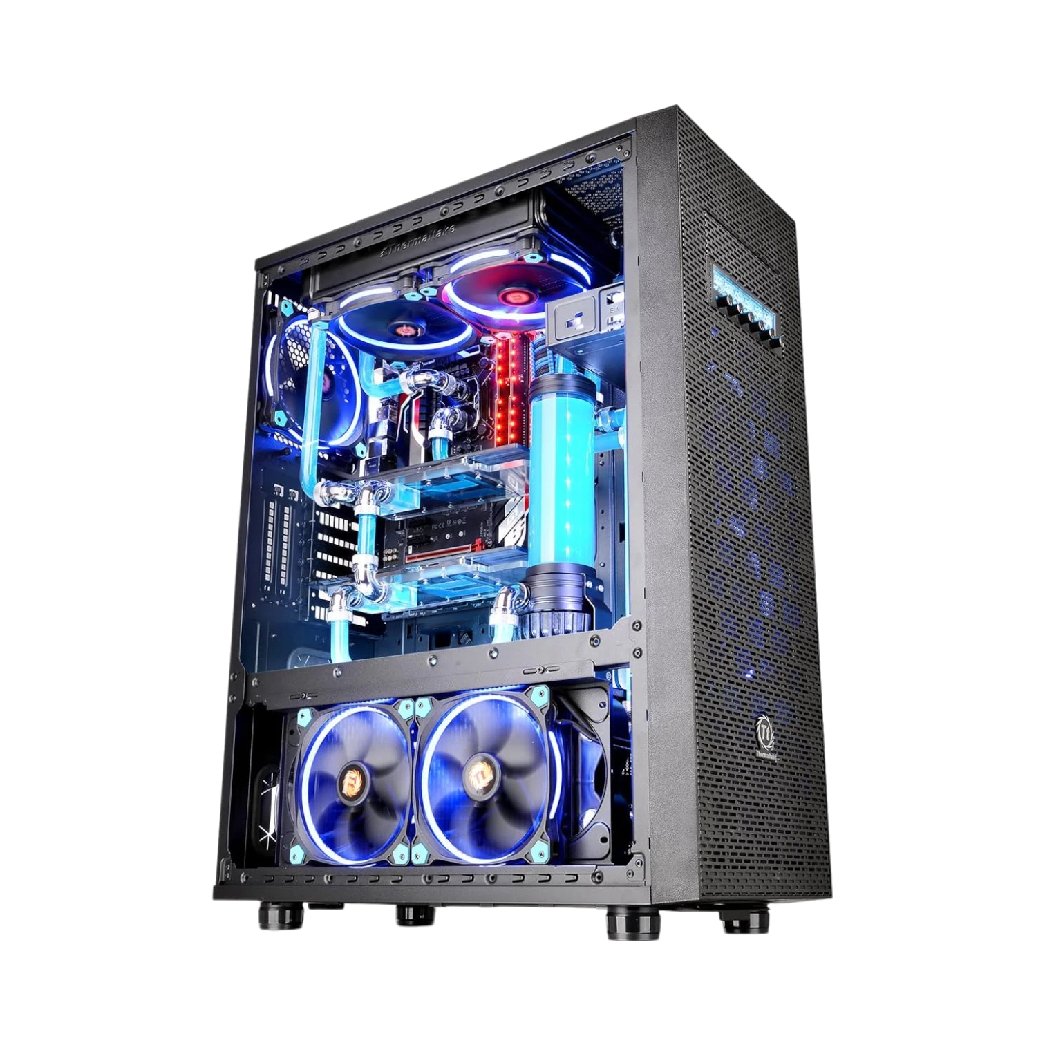 Thermaltake Core X71 Tempered Glass Full-Tower Case (Black) — Being Shipped