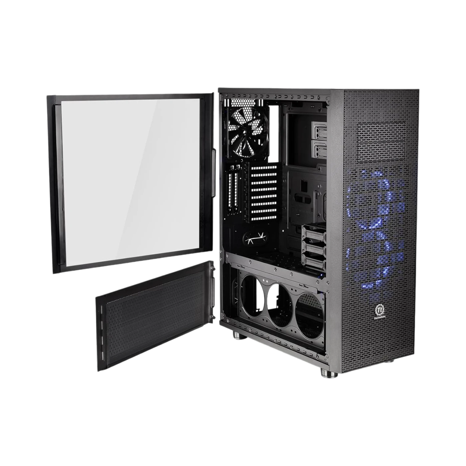 Thermaltake Core X71 Tempered Glass Full-Tower Case (Black) — Being Shipped