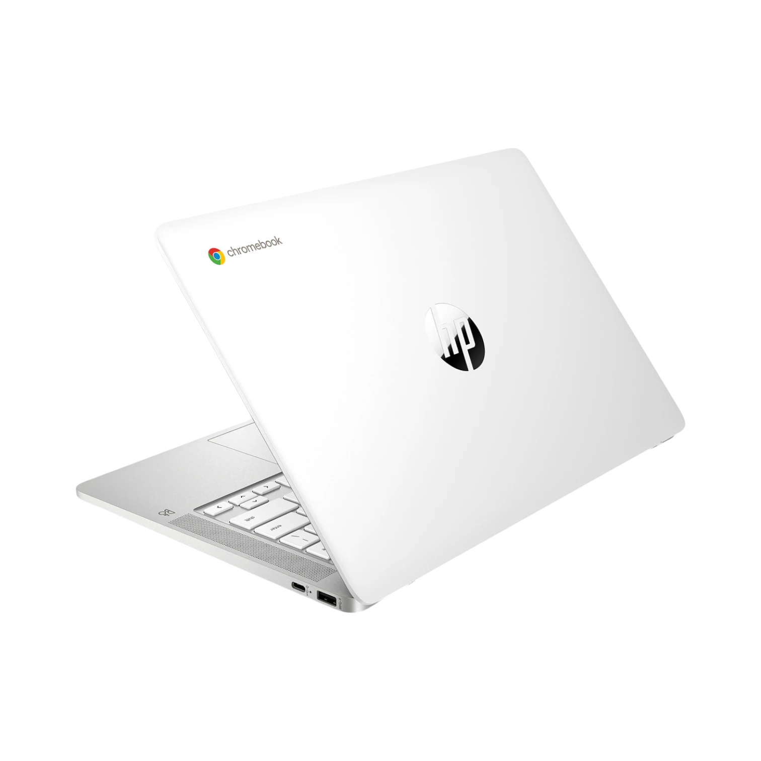 HP Chromebook 14" Laptop Intel Celeron N4120, 4GB RAM, 64GB eMMC (Ceramic White) — Being Shipped