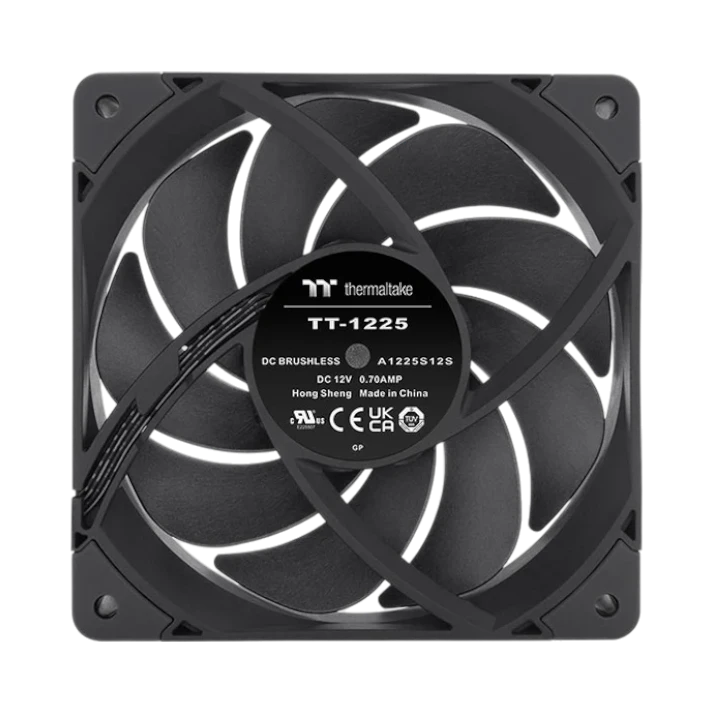 Thermaltake TOUGHFAN 12 Pro High Static Pressure PC Cooling Fan (Black) — Being Shipped