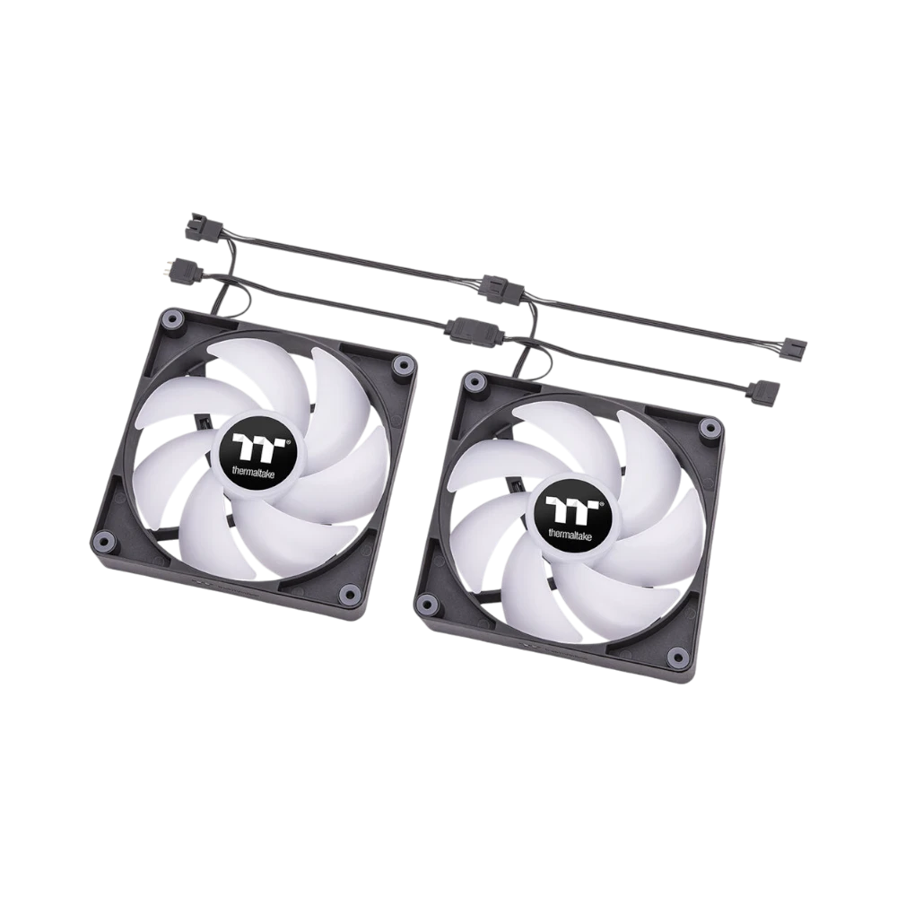 Thermaltake CT120 ARGB 2-Pack PC Cooling Fan (Black) — Being Shipped