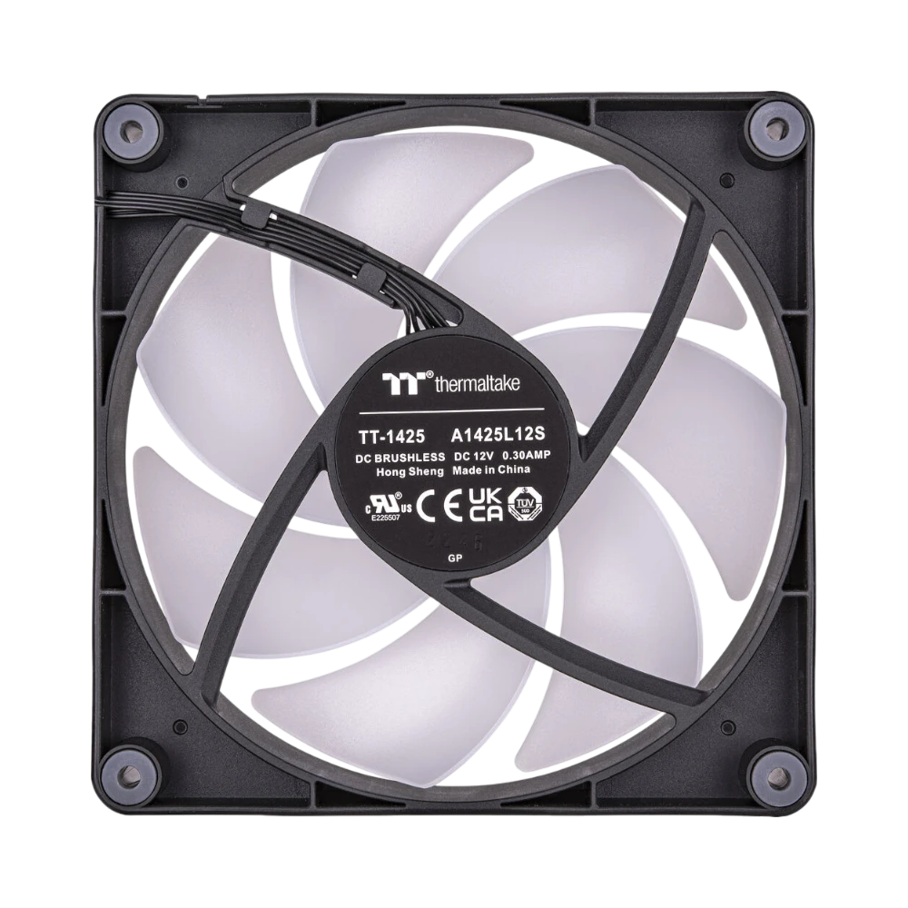 Thermaltake CT140 PC ARGB 2-Pack Cooling Fan (Black) — Being Shipped