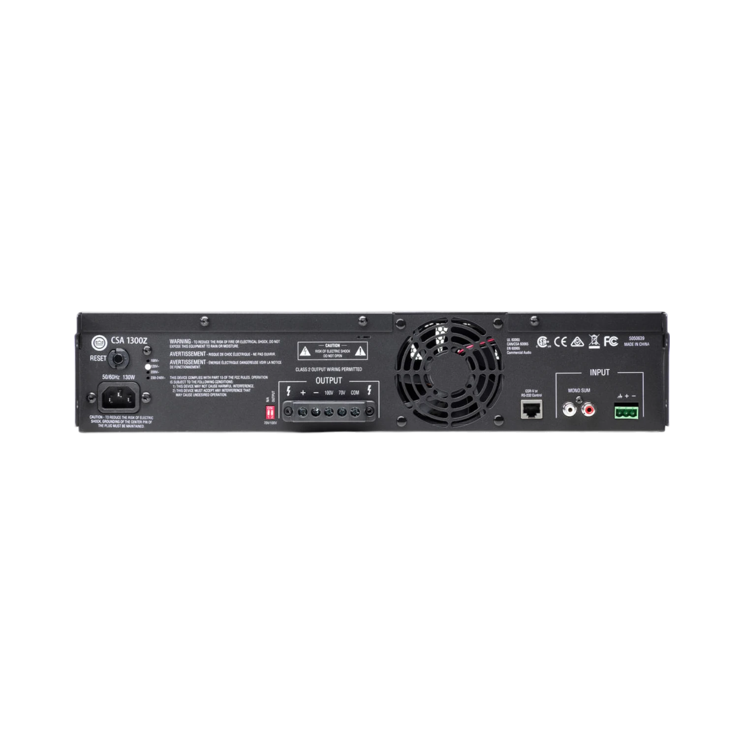 JBL CSA 1300Z 300W Single-Channel Commercial Amplifier — Being Shipped