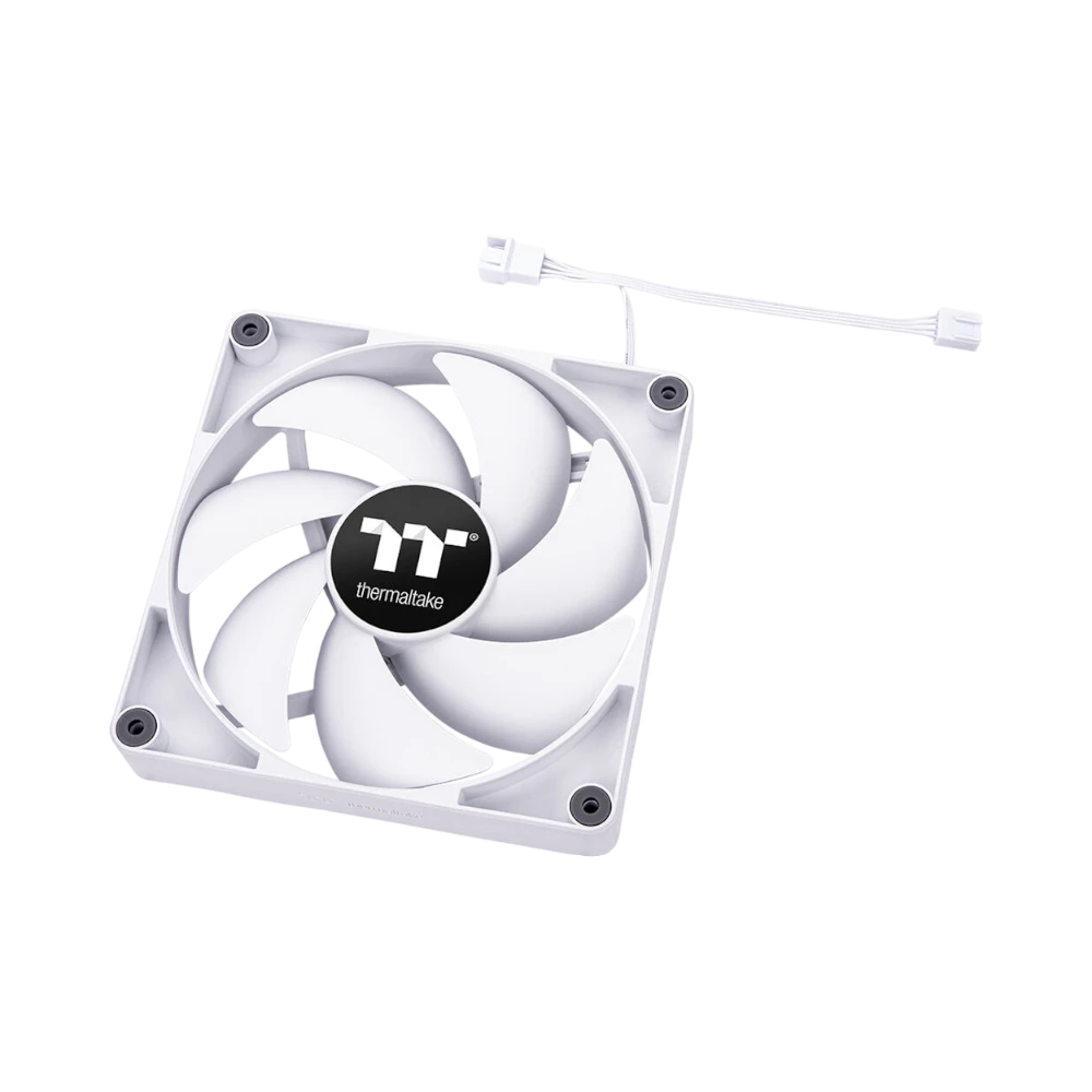 Thermaltake CT120 2-Pack PC Cooling Fan (White) — Being Shipped