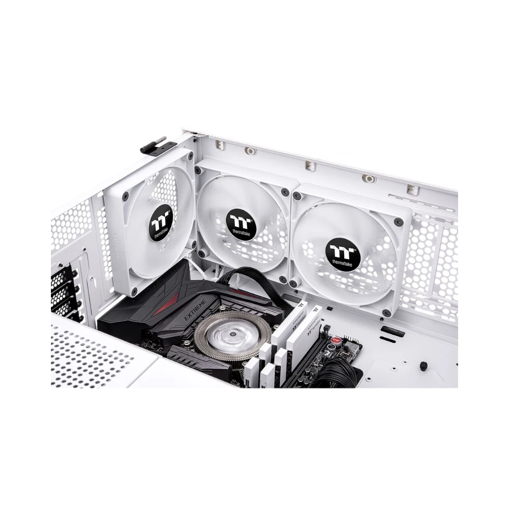 Thermaltake CT120 2-Pack PC Cooling Fan (White) — Being Shipped