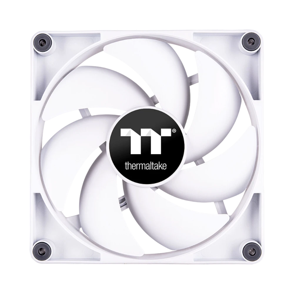 Thermaltake CT120 2-Pack PC Cooling Fan (White) — Being Shipped