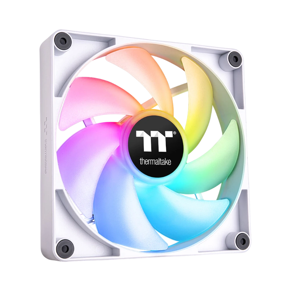 Thermaltake CT120 ARGB 2-Pack PC Cooling Fan (White) — Being Shipped