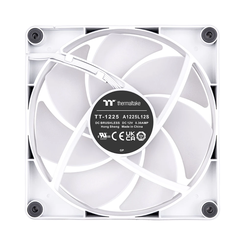 Thermaltake CT120 ARGB 2-Pack PC Cooling Fan (White) — Being Shipped