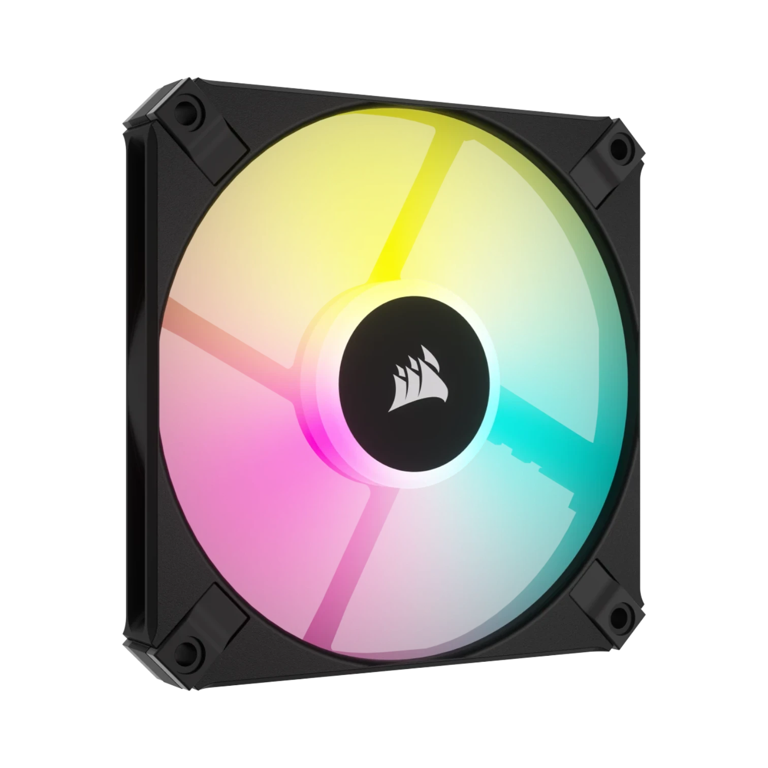 CORSAIR iCUE AF120 RGB SLIM 120mm PWM Fluid Dynamic Bearing Fan (Black) — Being Shipped