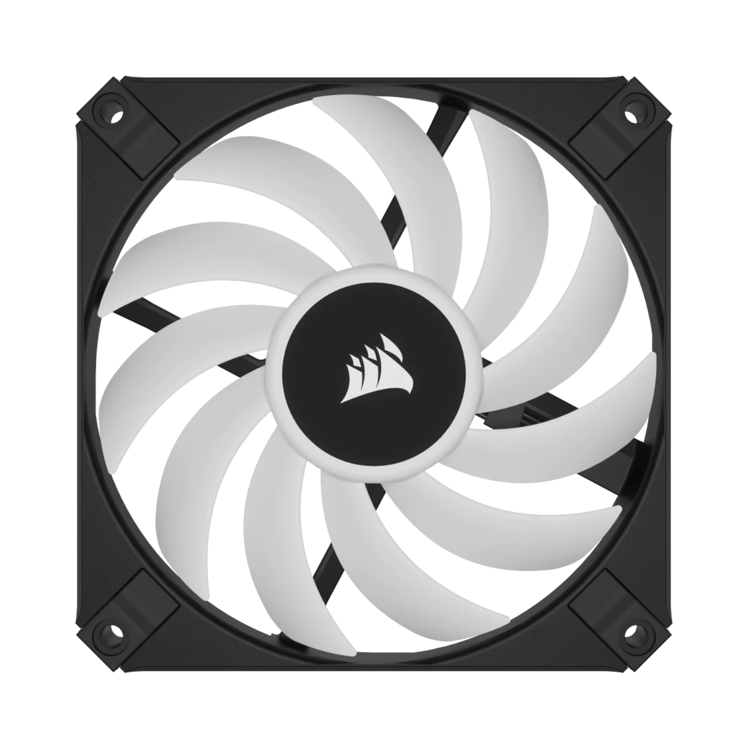 CORSAIR iCUE AF120 RGB SLIM 120mm PWM Fluid Dynamic Bearing Fan (Black) — Being Shipped