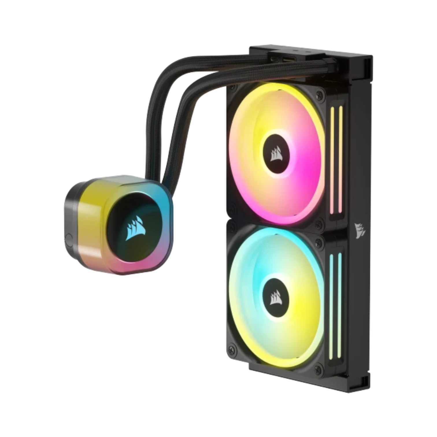 CORSAIR iCUE LINK H100i RGB AIO Liquid CPU Cooler (Black) — Being Shipped