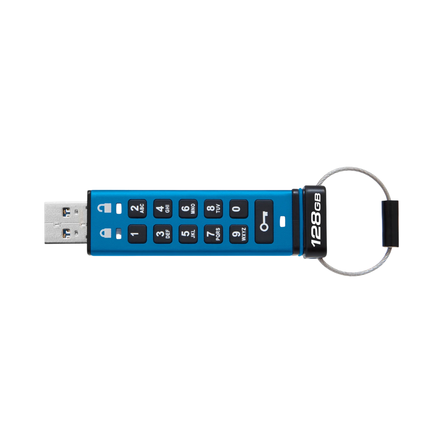 Kingston IronKey Keypad 200 USB-A 3.2 Gen 1 128GB Flash Drive — Being Shipped